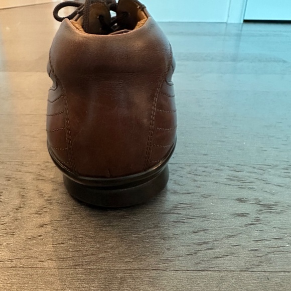Men's Brown Leather Shoes - Picture 12 of 15